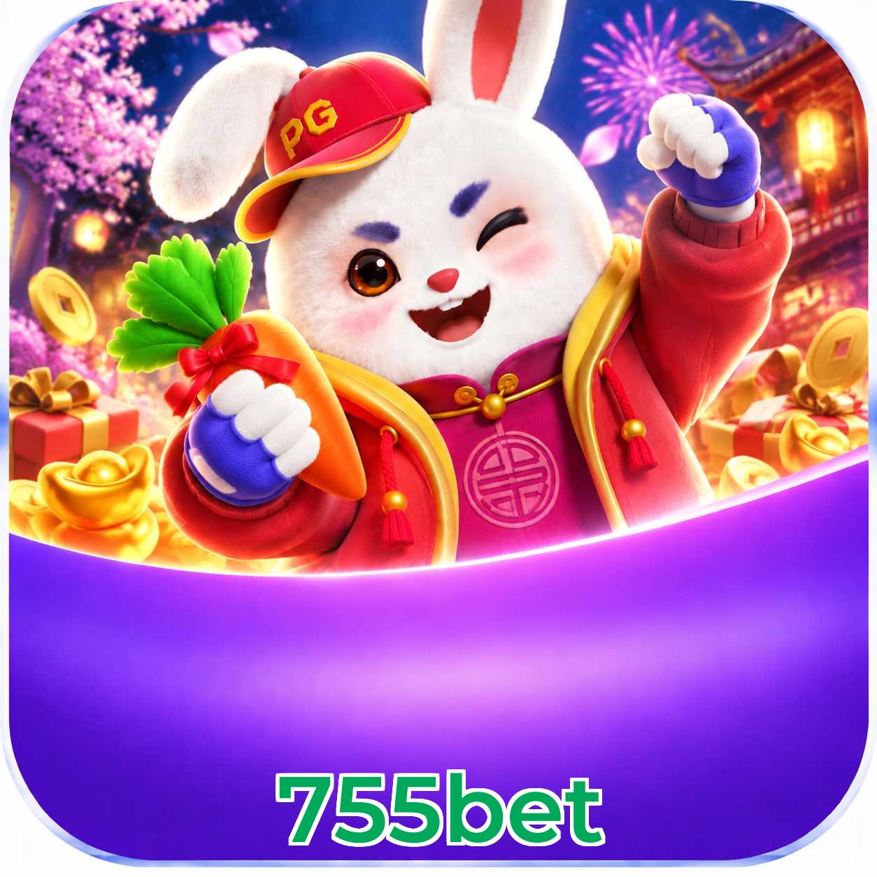 Interface mobile com Plushie Frenzy 755bet